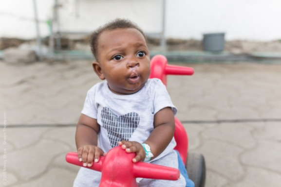 Paul Pascal after going through the Infant Feeding Program and having his cleft lip repaired.
